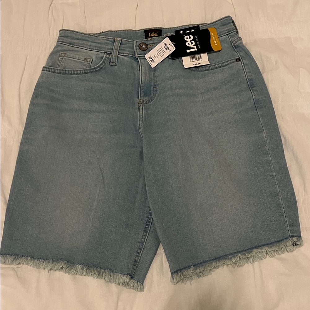 Lee Women's Sky Blue Mid Rise Jeans